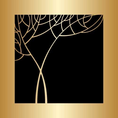art-deco-gold-tree